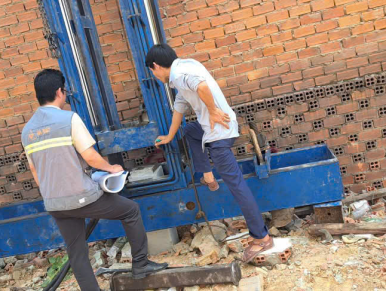 Thi công Nhà Phố 2 tầng ở tân uyên bình dương 