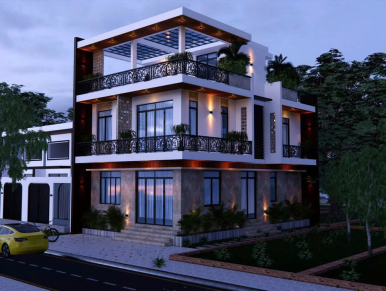 Thi công biệt Thự 3 Tầng ở Củ Chi 