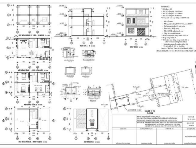 Thi công biệt Thự 3 Tầng ở Củ Chi 
