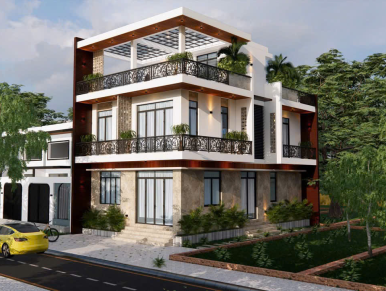 Thi công biệt Thự 3 Tầng ở Củ Chi 